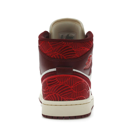 Air Jordan 1 Mid SE Tiki Leaf DZ2820-601, arrière