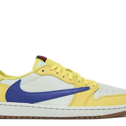 Air Jordan 1 Retro Low OG SP Travis Scott Canary DZ4137-700, vue principale