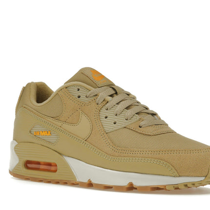 Nike Air Max 90 Wheat Grass DZ4500-700, trois-quarts avant extérieur