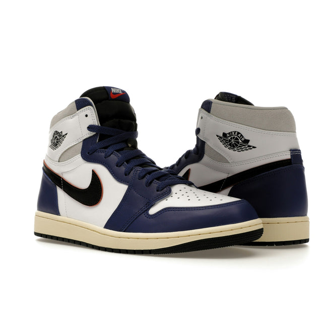 Air Jordan 1 Retro High OG Rare Air DZ5485-100, paire de trois-quarts avant