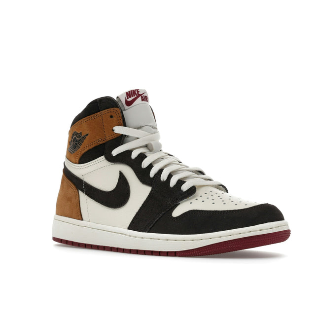 Air Jordan 1 Retro High OG Love Letter DZ5485-201, trois-quarts avant extérieur