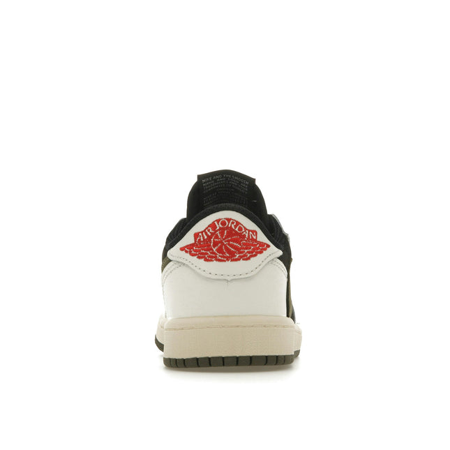 Air Jordan 1 Retro Low OG SP Travis Scott Olive (PS) DZ5909-106, arrière