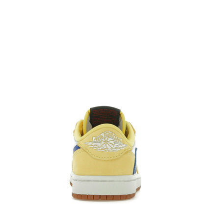 Air Jordan 1 Retro Low OG SP Travis Scott Canary (PS) DZ5909-700, arrière