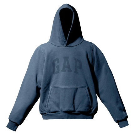 Yeezy Gap Dove Shrunken Hoodie Dark Blue e41dcec6-90ad-445d-8722-7bcce3ec7d3d, vue principale