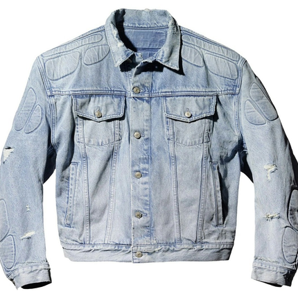 Yeezy Gap Padded Denim Jacket Blue ea28db6c-0d43-4079-a319-7b5063e24e2d, vue principale