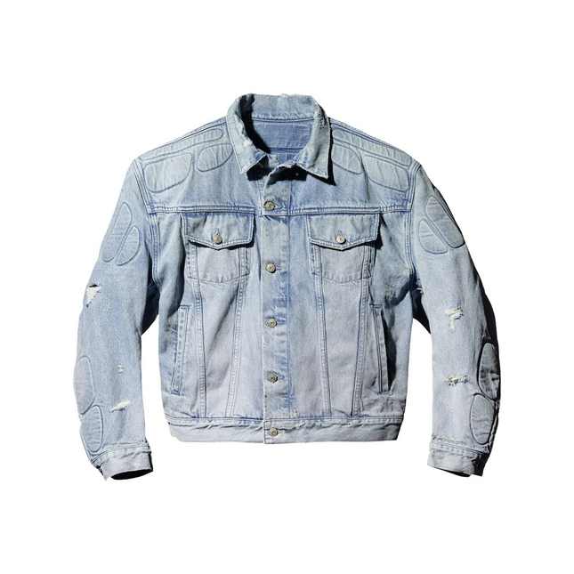 Yeezy Gap Padded Denim Jacket Blue ea28db6c-0d43-4079-a319-7b5063e24e2d, vue principale