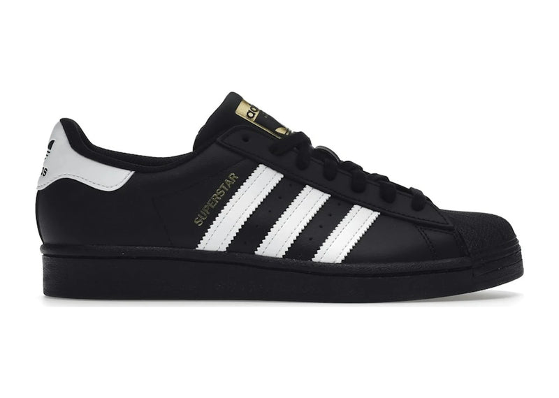 Adidas Superstar Core Black Cloud White Gold
