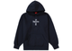 Supreme Cross Box Logo Hooded Sweatshirt Navy f7c8c9a8-c13b-457c-a9d0-2c602d93b94d, vue principale
