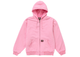 Supreme Dickies Quilted Lined Zip Up Hooded Sweatshirt Pink f85f7d68-3397-4195-b80e-8e95c6066135, vue principale