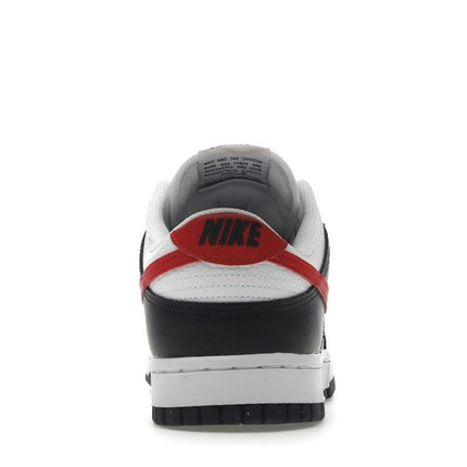 Nike Dunk Low Red Swoosh Panda FB3354-001, arrière