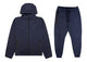 Nike Sportswear Tech Fleece Windrunner Full Zip Hoodie & Joggers Set Obsidian Heather/Black FB7921-473/FB8002-473, vue principale