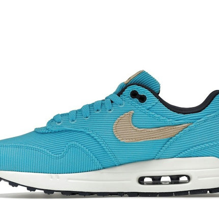 Nike Air Max 1 Corduroy Baltic Blue FB8915-400, profil intérieur