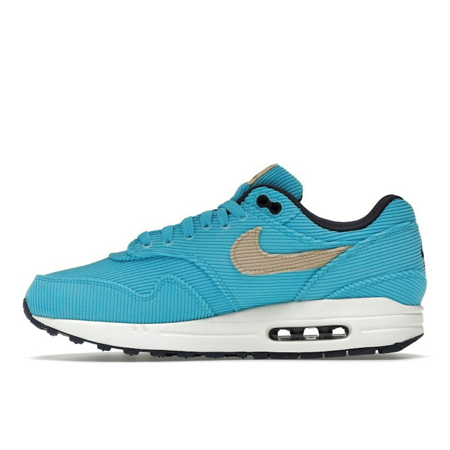 Nike Air Max 1 Corduroy Baltic Blue FB8915-400, profil intérieur