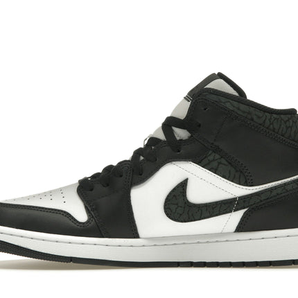 Air Jordan 1 Mid SE Panda Elephant FB9911-001, profil intérieur