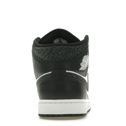 Air Jordan 1 Mid SE Panda Elephant FB9911-001, arrière