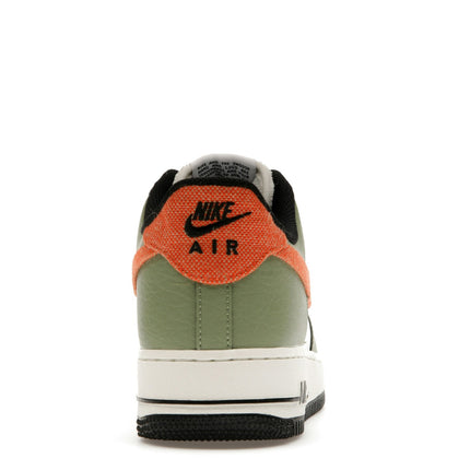 Nike Air Force 1 Low '07 Oil Green Orange FD0758-386, arrière