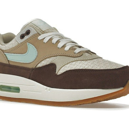 Nike Air Max 1 Crepe Hemp FD5088-200, trois-quarts avant extérieur