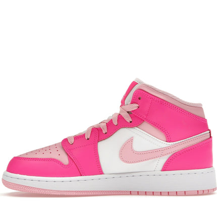 Air Jordan 1 Mid Fierce Pink FD8780-116, profil intérieur