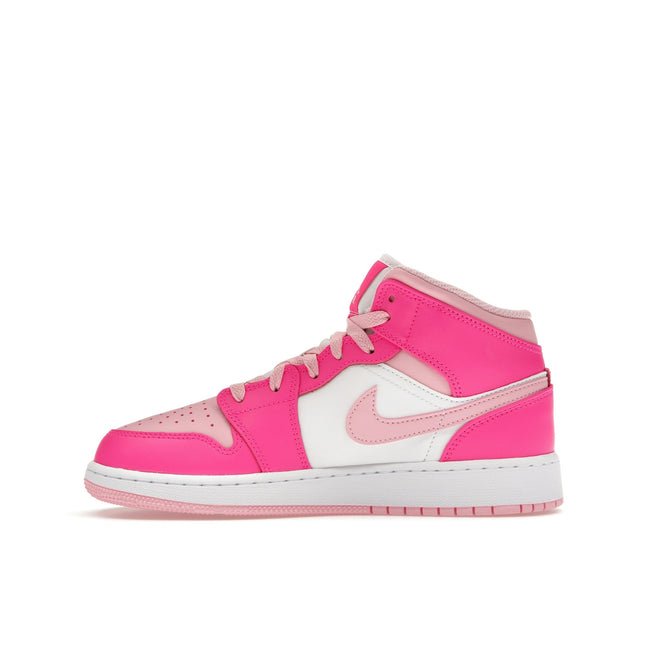 Air Jordan 1 Mid Fierce Pink FD8780-116, profil intérieur