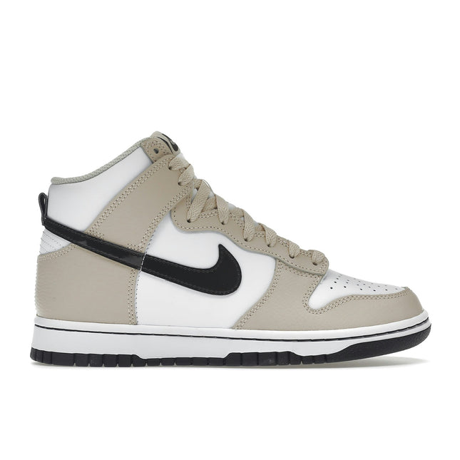 Nike Dunk High White Sanddrift Brown FD9874-100, vue principale
