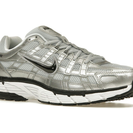 Nike P-6000 Metallic Silver Pure Platinum FD9876-101, trois-quarts avant extérieur