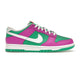 Nike Dunk Low Stadium Green Fuchsia FD9924-311, vue principale