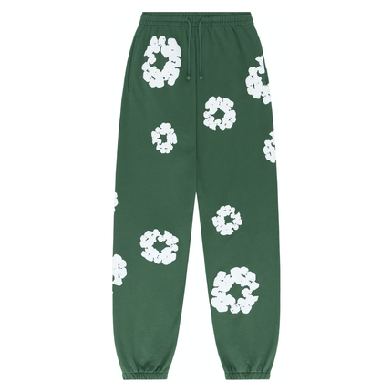 Denim Tears The Cotton Wreath Sweatpants Green, vue principale