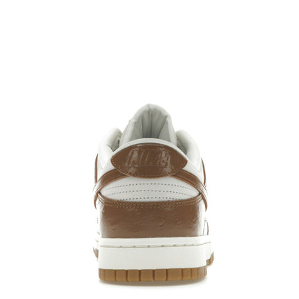 Nike Dunk Low LX Brown Ostrich FJ2260-001, arrière