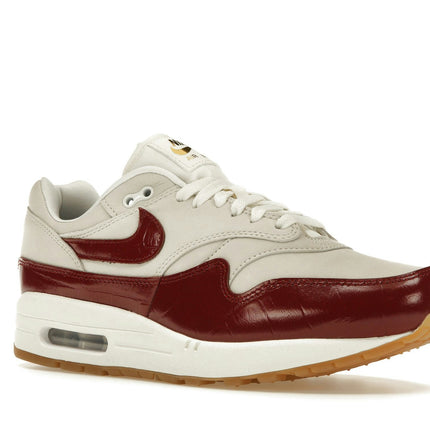 Nike Air Max 1 LX Team Red FJ3169-100, trois-quarts avant extérieur