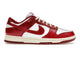 Nike Dunk Low PRM Team Red FJ4555-100, vue principale