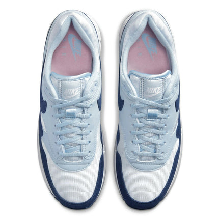 Nike Air Max 1 '86 OG Kids Of Immigrants Big Bubble Light Armory Blue FJ8314-001, dessus réel de la paire