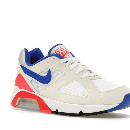 Nike Air Max 180 Ultramarine FJ9259-100, trois-quarts avant extérieur