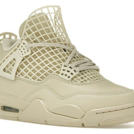 Air Jordan 4 Retro Net Rattan FN7251-200, trois-quarts avant extérieur