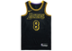 Nike Kobe Mamba Mentality Los Angeles Lakers City Edition Swingman Jersey Black FN7297-010, vue principale