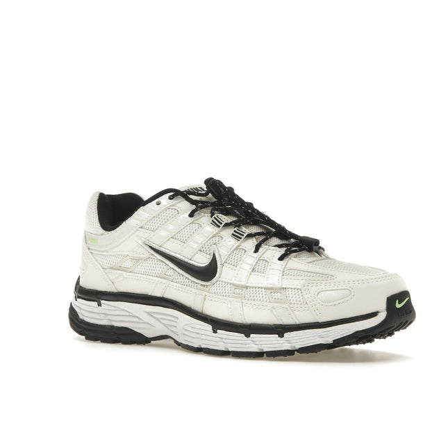 Nike P-6000 Sail Black Lime Blast FN7776-100, trois-quarts avant extérieur