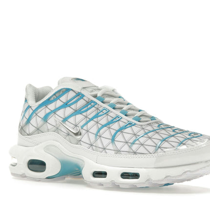 Nike Air Max Plus Marseille FQ2397-100, trois-quarts avant extérieur