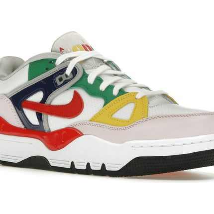 Nike Air Force 3 Low SP Nigo White FQ7012-100, trois-quarts avant extérieur