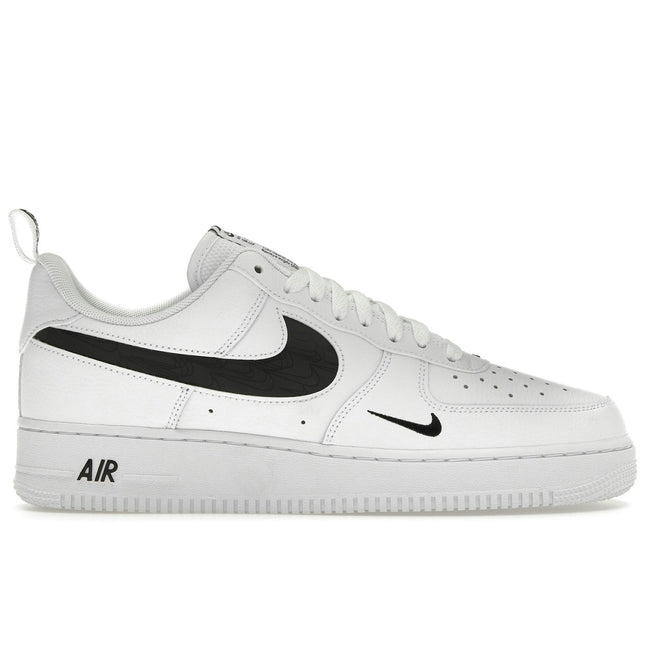 Nike Air Force 1 Low Reflective Swoosh White Black FV1320-100, vue principale