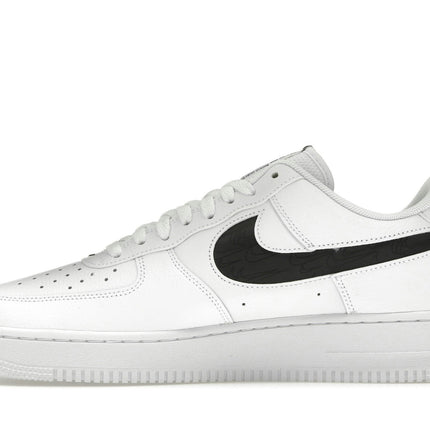 Nike Air Force 1 Low Reflective Swoosh White Black FV1320-100, profil intérieur