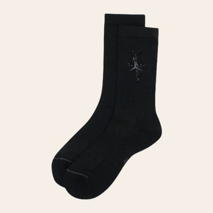 Air Jordan x Travis Scott Crew Sock Black FV4054-010, vue principale