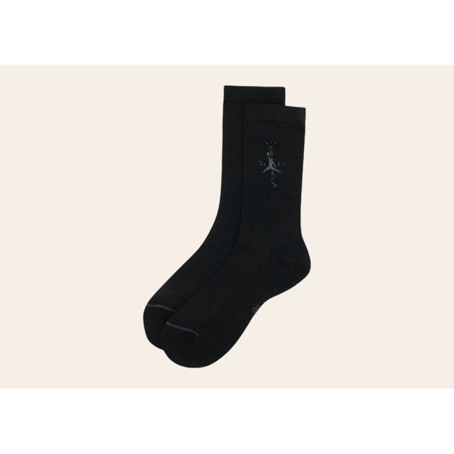 Air Jordan x Travis Scott Crew Sock Black FV4054-010, vue principale