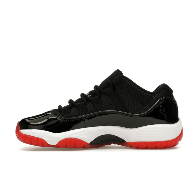 Air Jordan 11 Retro Low Bred (GS) (2025) FV5121-006, profil intérieur