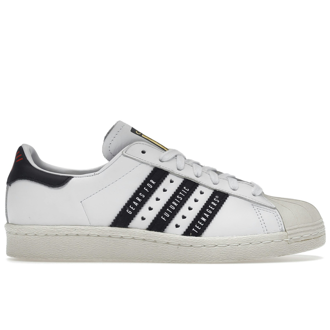 Adidas Superstar Human Made White Black FY0728, vue principale