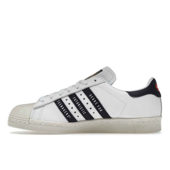 Adidas Superstar Human Made White Black FY0728, profil intérieur