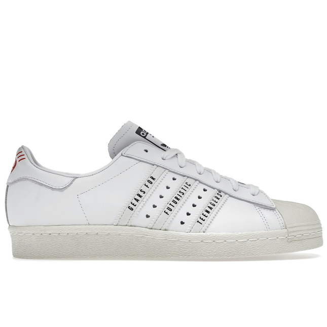 Adidas Superstar Human Made White FY0730, vue principale