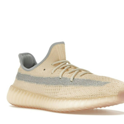 Adidas Yeezy Boost 350 V2 Linen FY5158, trois-quarts avant extérieur