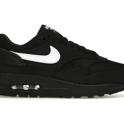 Nike Air Max 1 Black White Swoosh FZ0628-010, vue principale