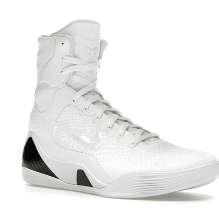 Nike Kobe 9 Elite Protro Halo FZ7335-100, trois-quarts avant extérieur