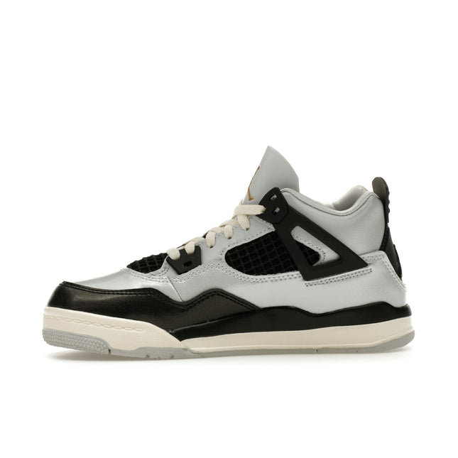 Air Jordan 4 Retro Platinum Gold (PS) FZ8586-070, profil intérieur
