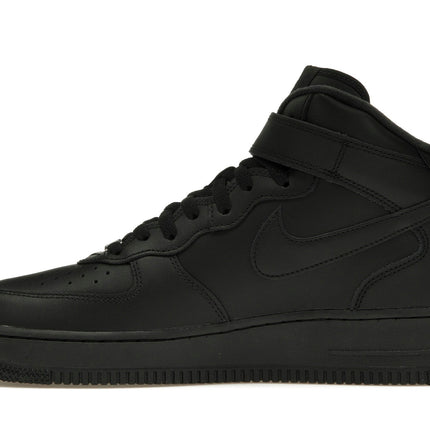 Nike Air Force 1 Mid Supreme Black FZ8784-001, profil intérieur